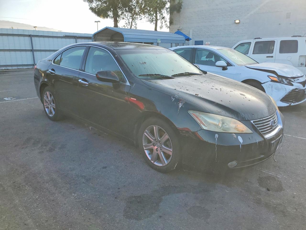 2008 Lexus Es 350 Black vin: JTHBJ46G382259937
