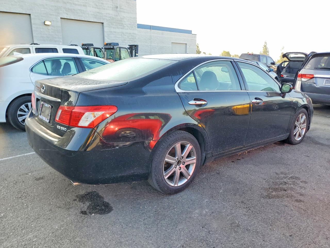 2008 Lexus Es 350 Black vin: JTHBJ46G382259937