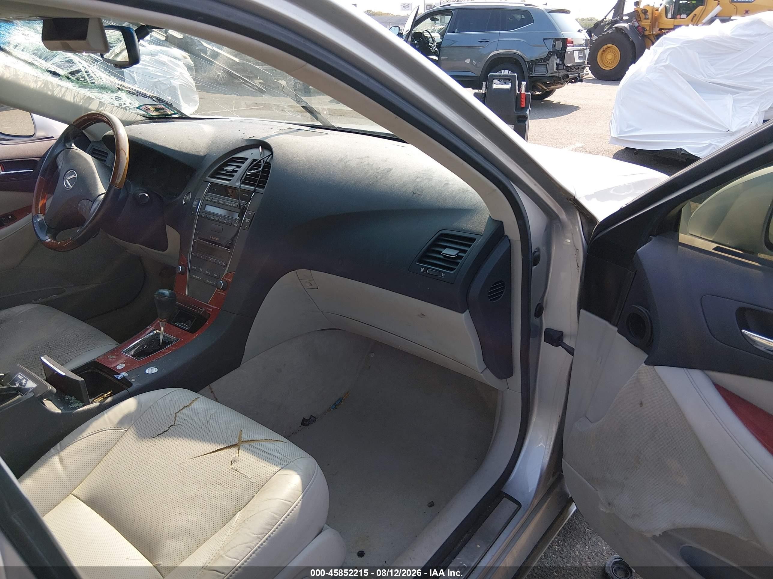 2008 Lexus Es 350   Серый vin: JTHBJ46G382260733