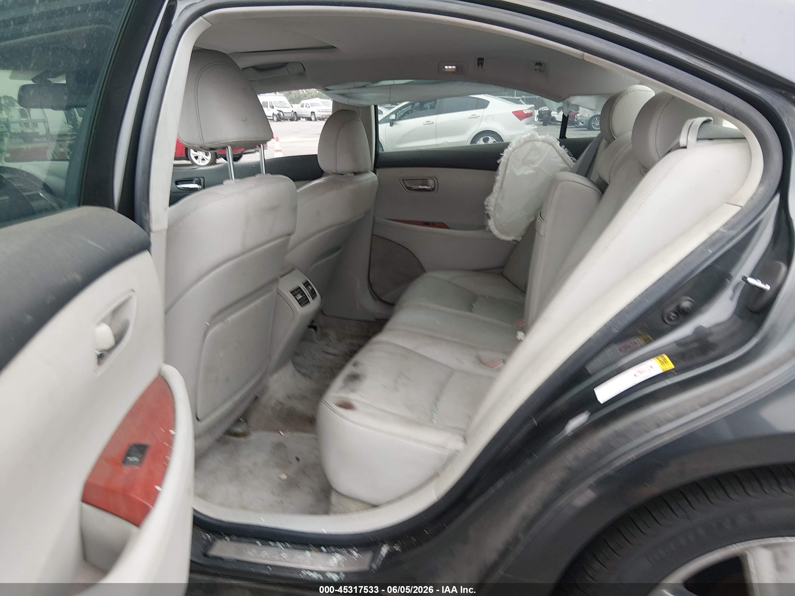 2008 Lexus Es 350   Black vin: JTHBJ46G382263809