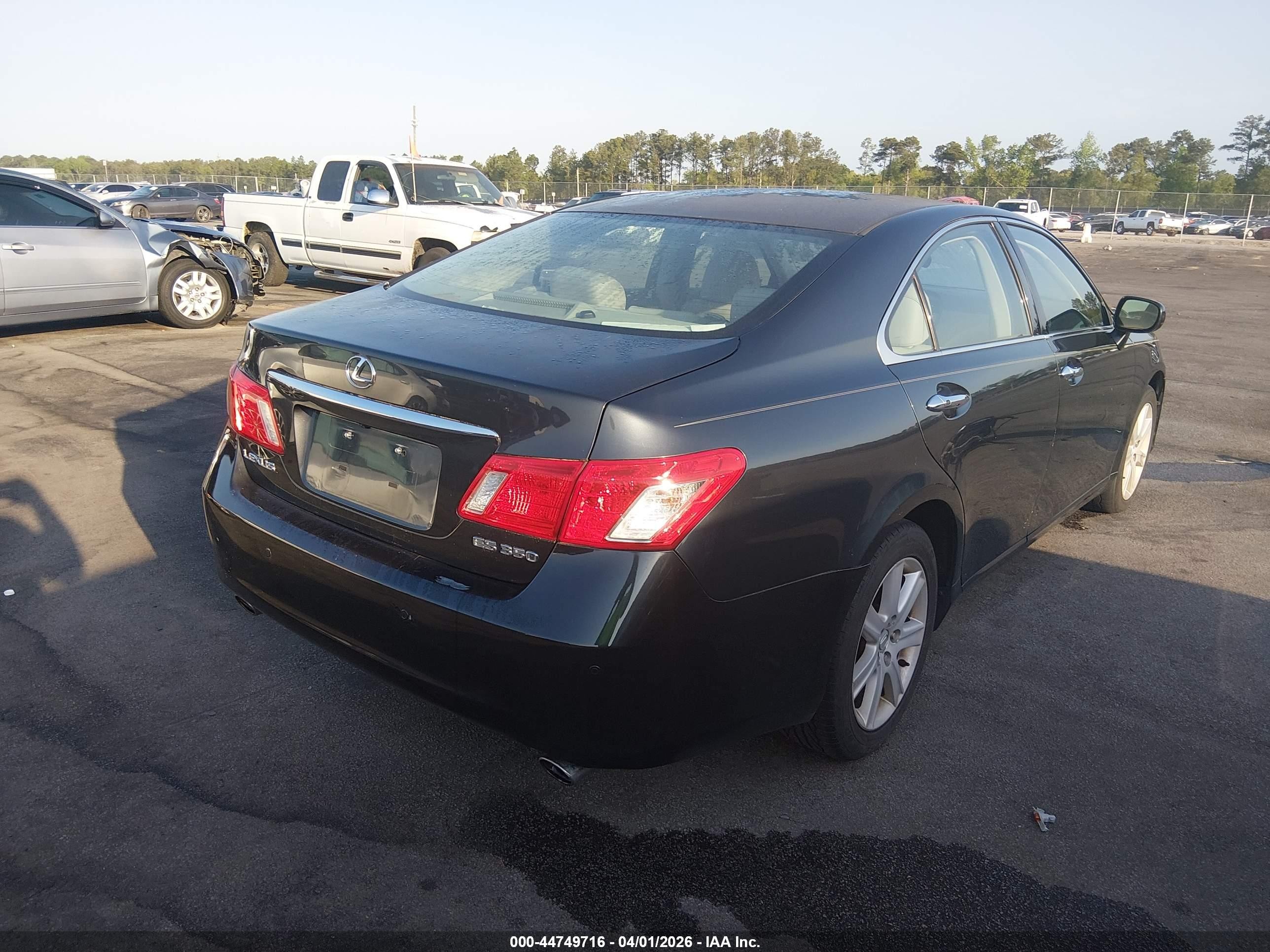 2008 Lexus Es 350   Серый vin: JTHBJ46G382269531
