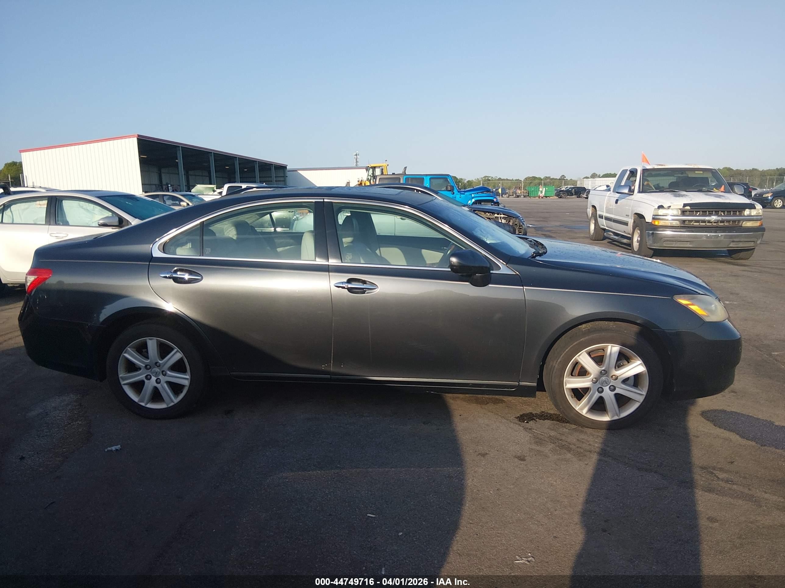 2008 Lexus Es 350   Серый vin: JTHBJ46G382269531
