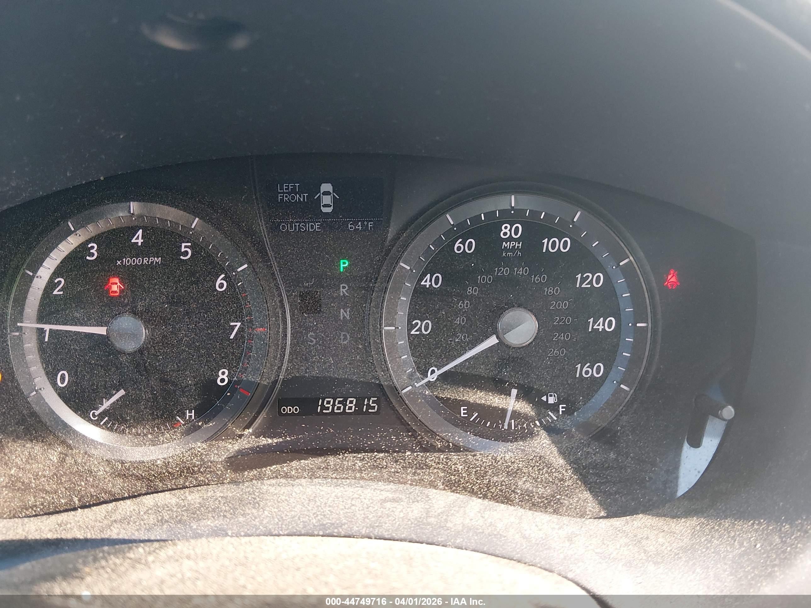 2008 Lexus Es 350   Серый vin: JTHBJ46G382269531
