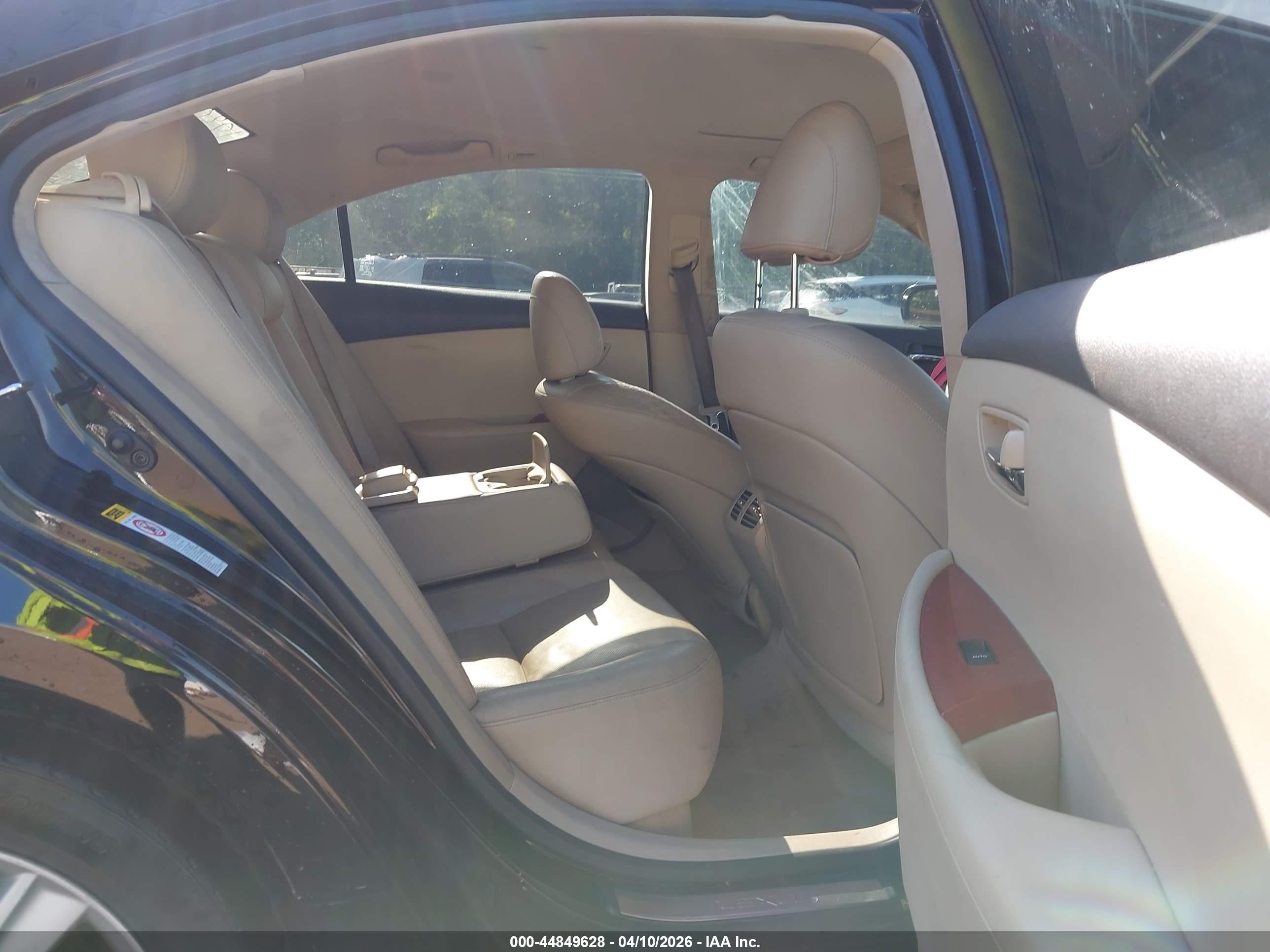 2009 Lexus Es 350   Black vin: JTHBJ46G392285603