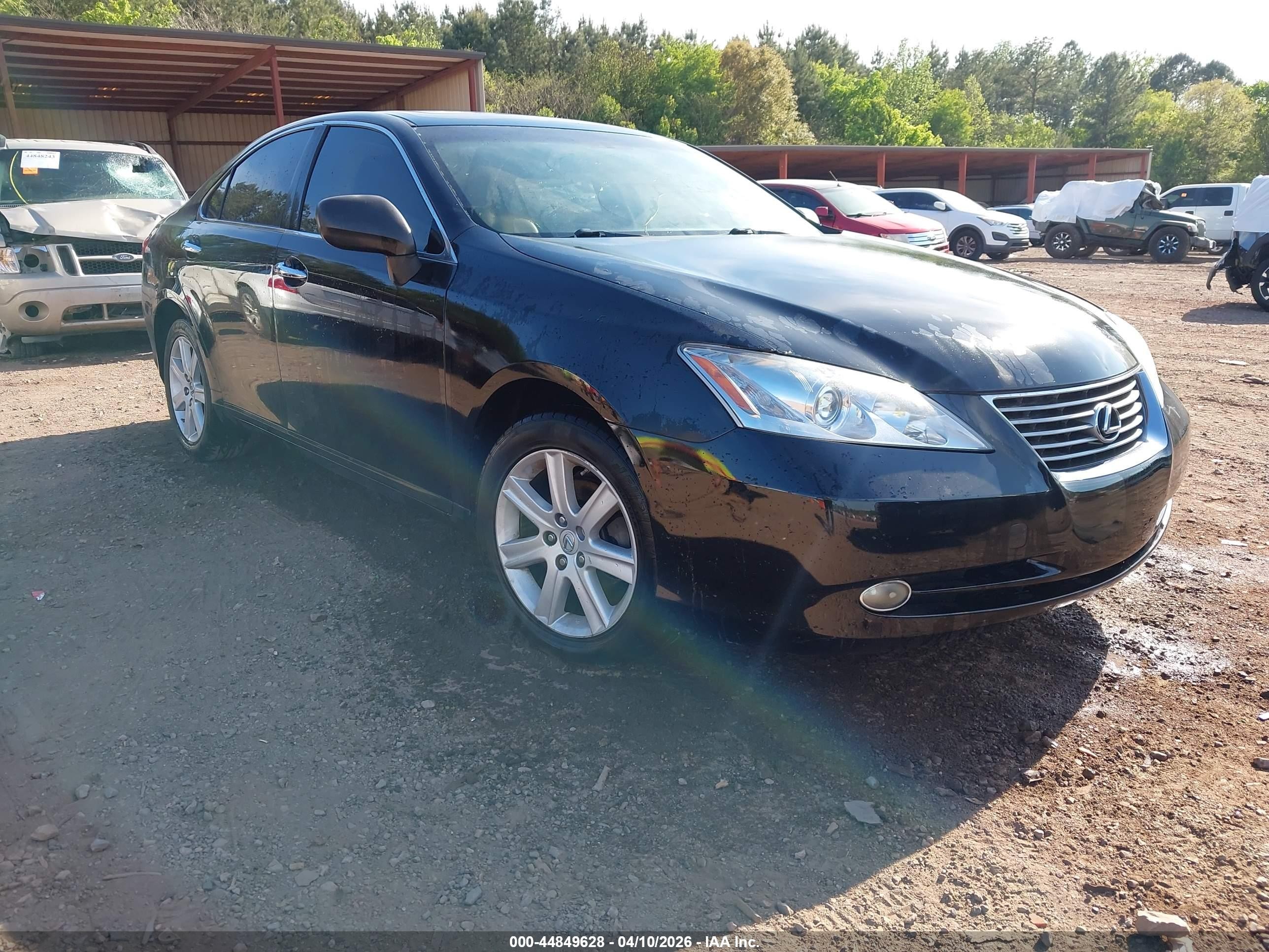 2009 Lexus Es 350   Black vin: JTHBJ46G392285603