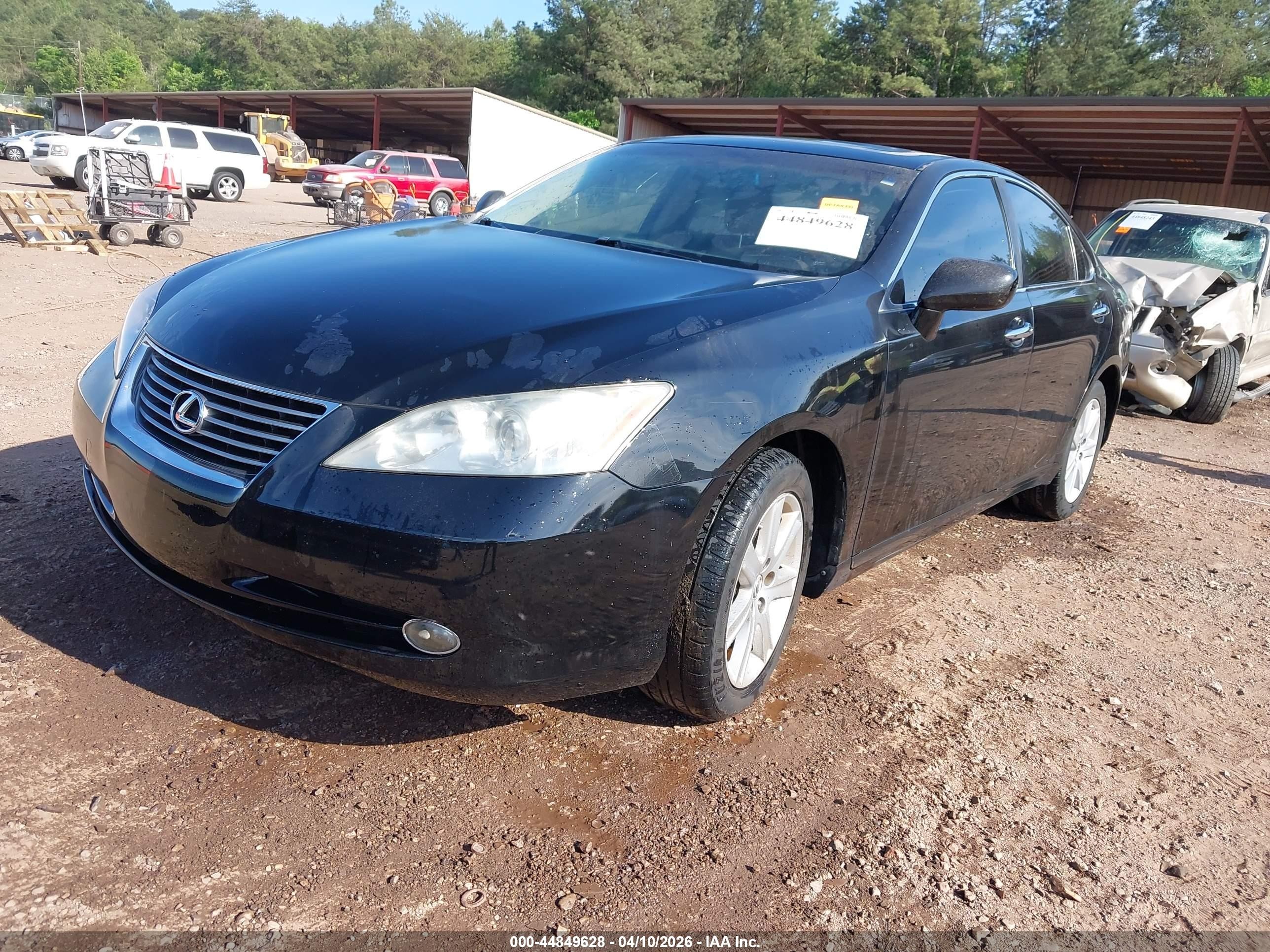 2009 Lexus Es 350   Black vin: JTHBJ46G392285603