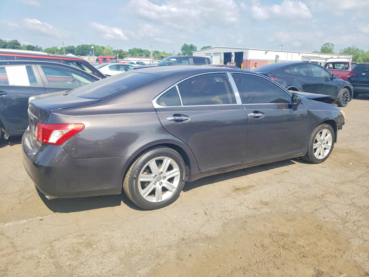 2009 Lexus Es 350 Black vin: JTHBJ46G392290316
