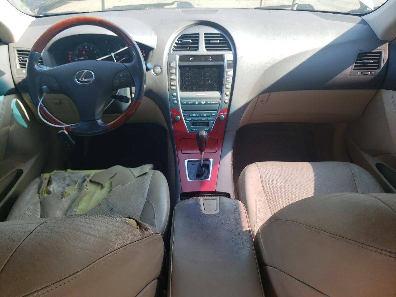 2009 Lexus Es 350 Black vin: JTHBJ46G392290316