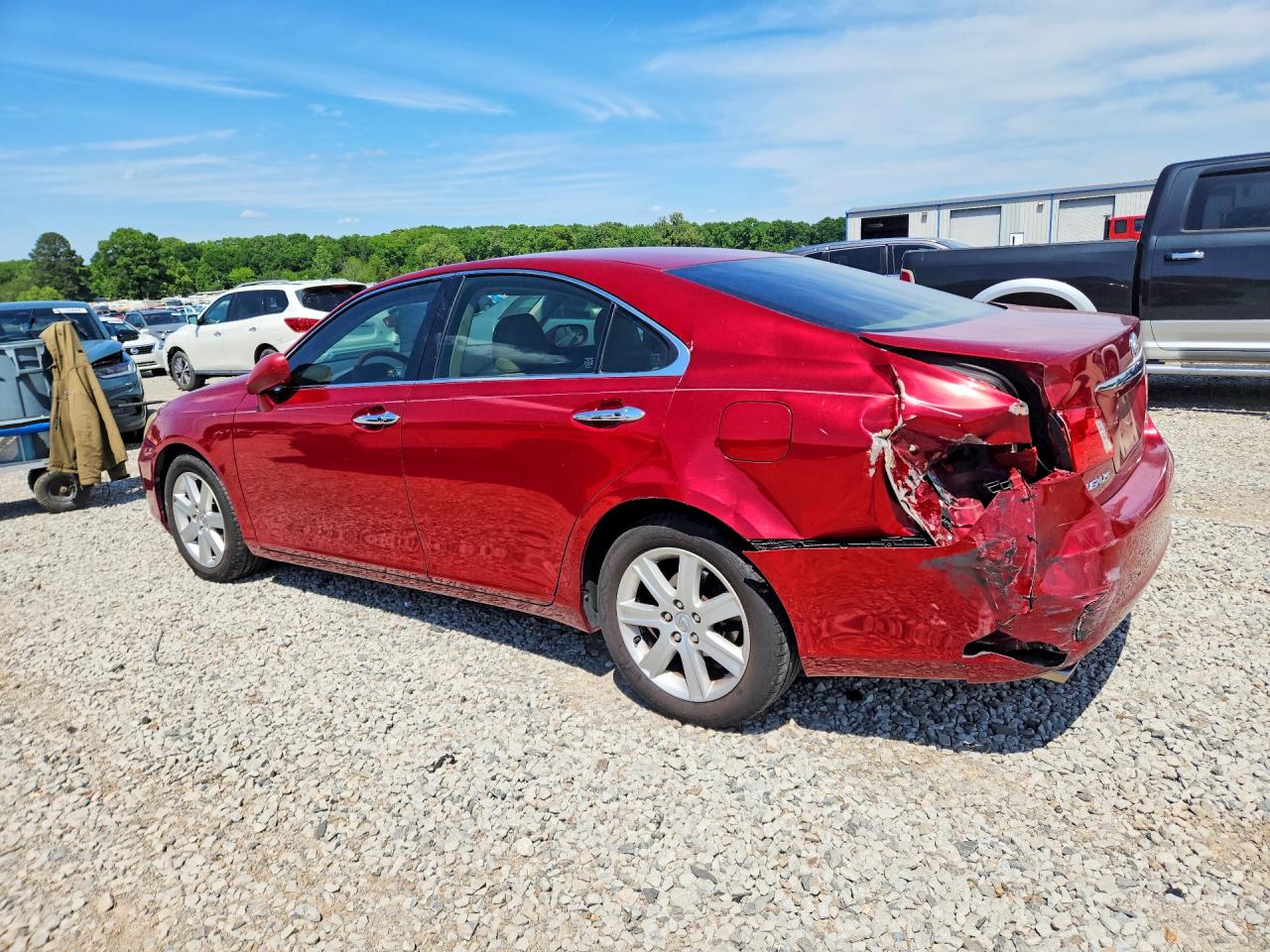 2009 Lexus Es 350 Red vin: JTHBJ46G392293717
