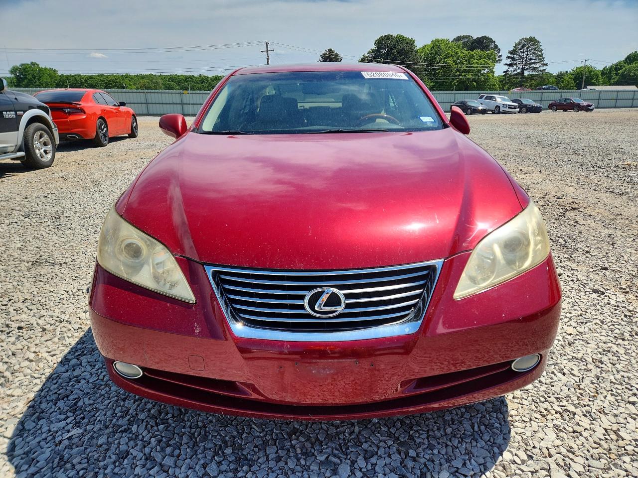 2009 Lexus Es 350 Red vin: JTHBJ46G392293717