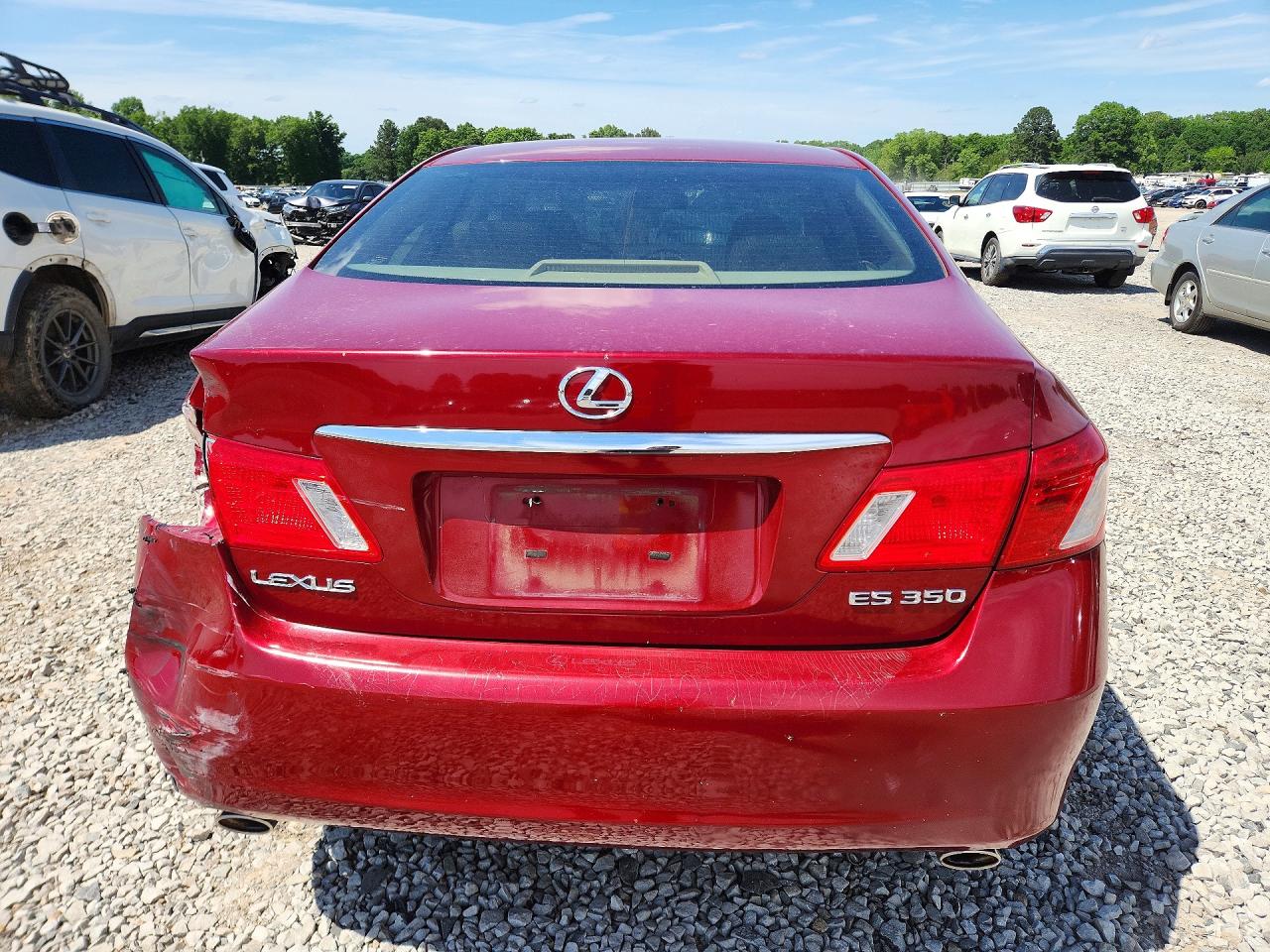 2009 Lexus Es 350 Red vin: JTHBJ46G392293717