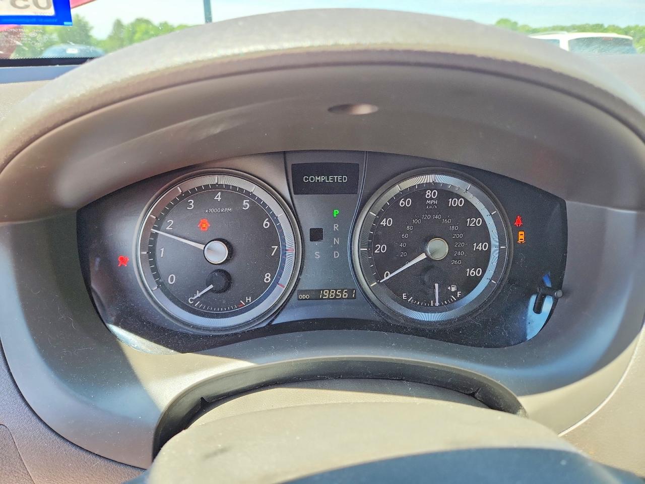 2009 Lexus Es 350 Red vin: JTHBJ46G392293717