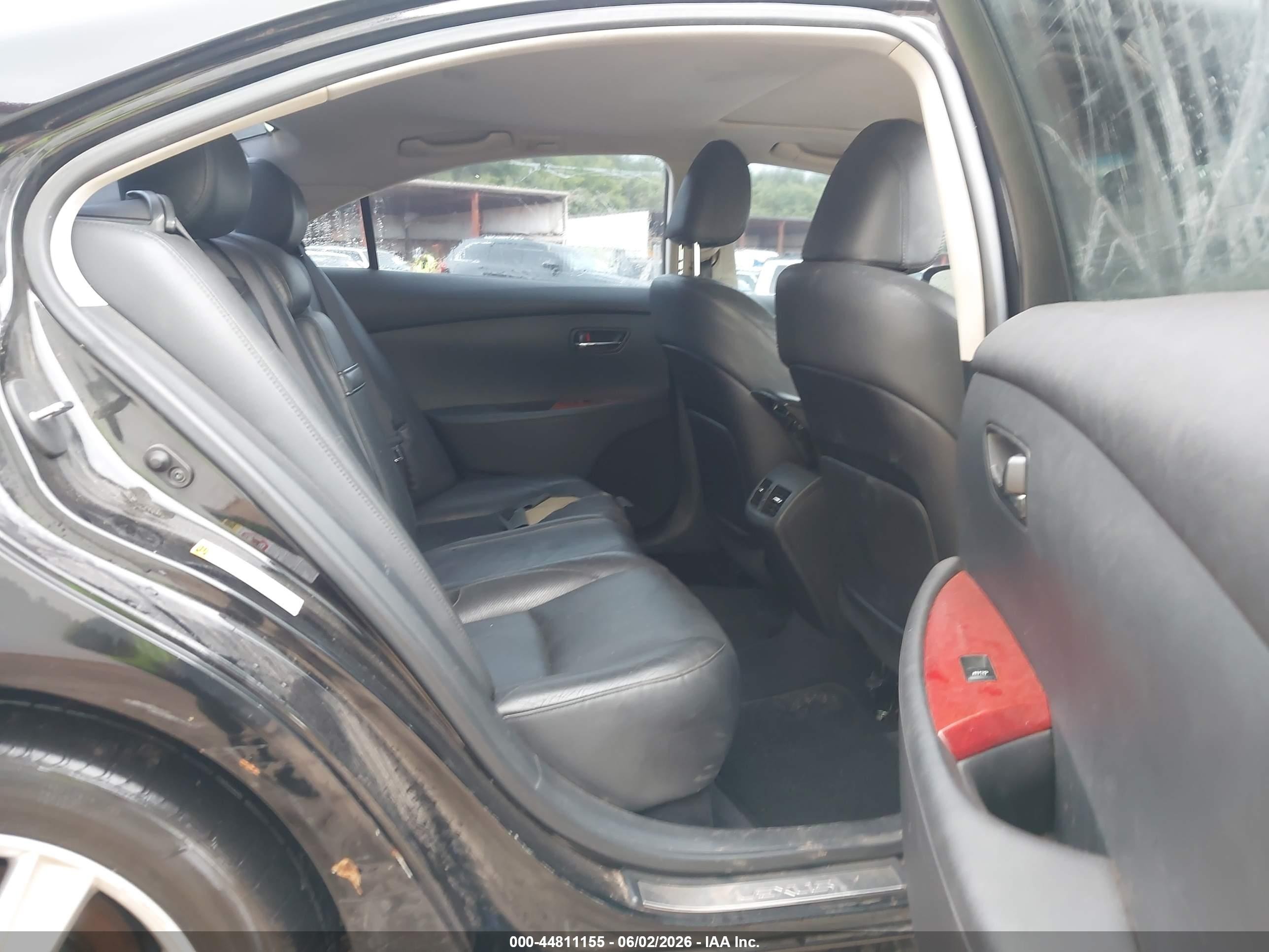 2009 Lexus Es 350 Black vin: JTHBJ46G392299856