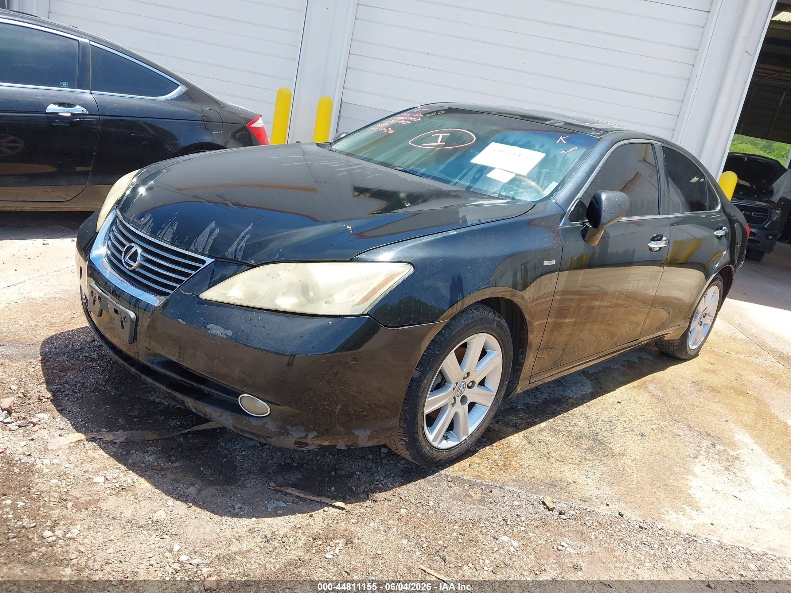 2009 Lexus Es 350 Black vin: JTHBJ46G392299856