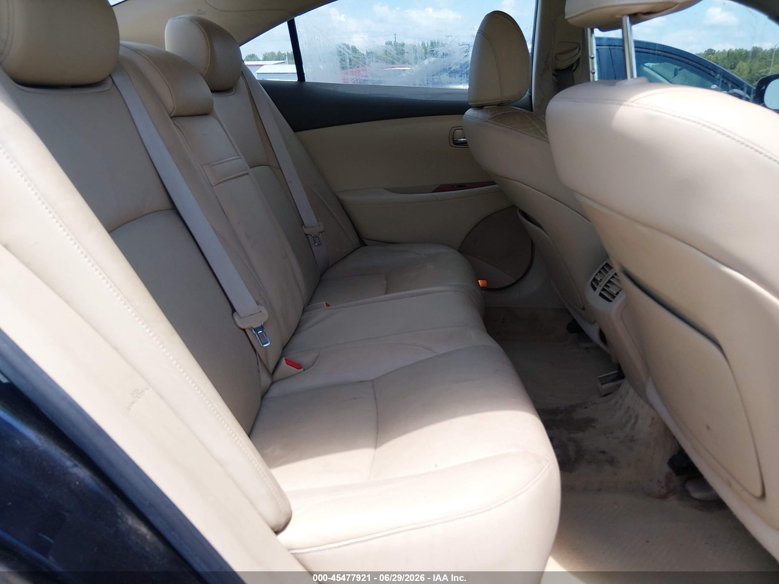 2009 Lexus Es 350   Dark Blue vin: JTHBJ46G392304313