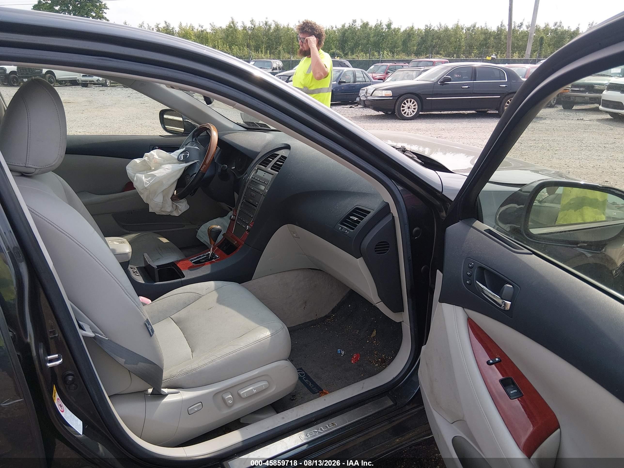 2009 Lexus Es 350 Gray vin: JTHBJ46G392318406