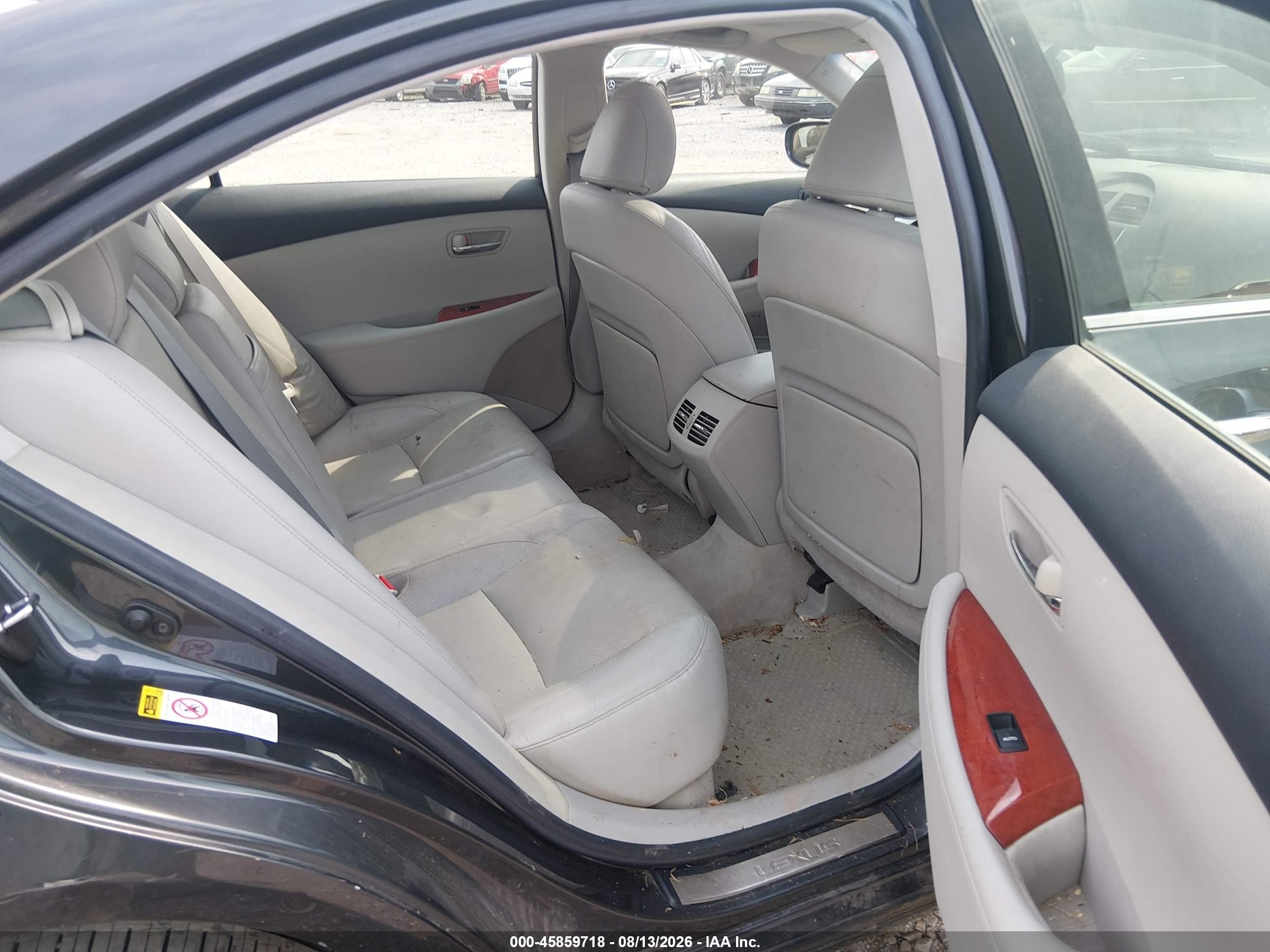 2009 Lexus Es 350 Gray vin: JTHBJ46G392318406