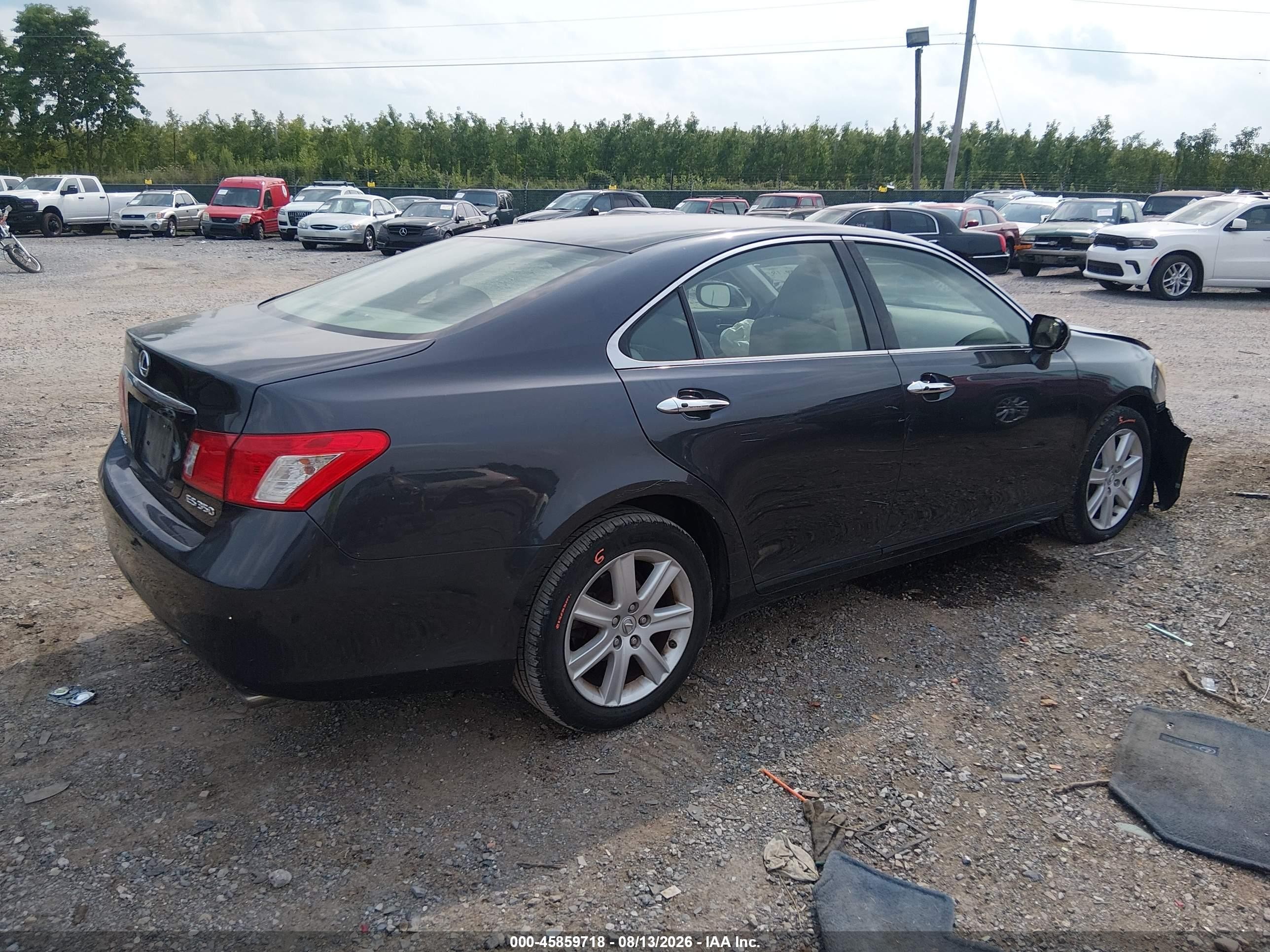 2009 Lexus Es 350 Gray vin: JTHBJ46G392318406
