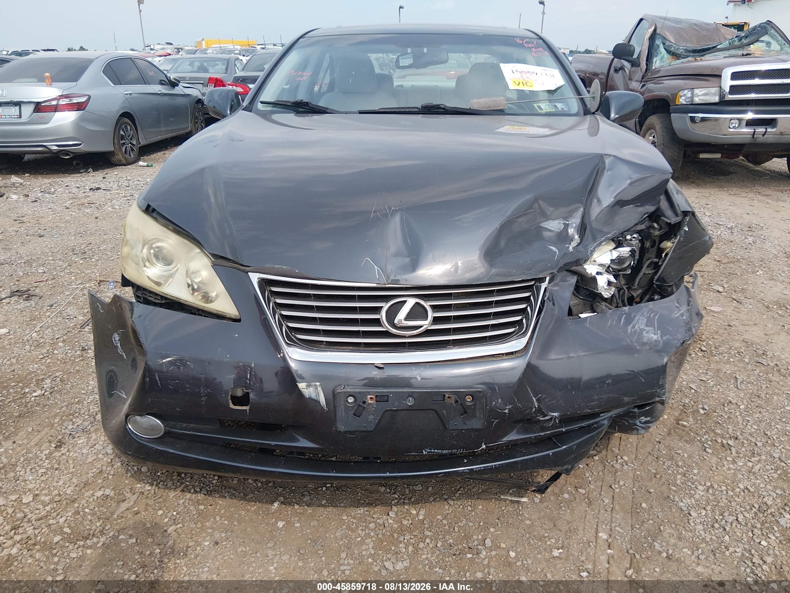 2009 Lexus Es 350 Gray vin: JTHBJ46G392318406