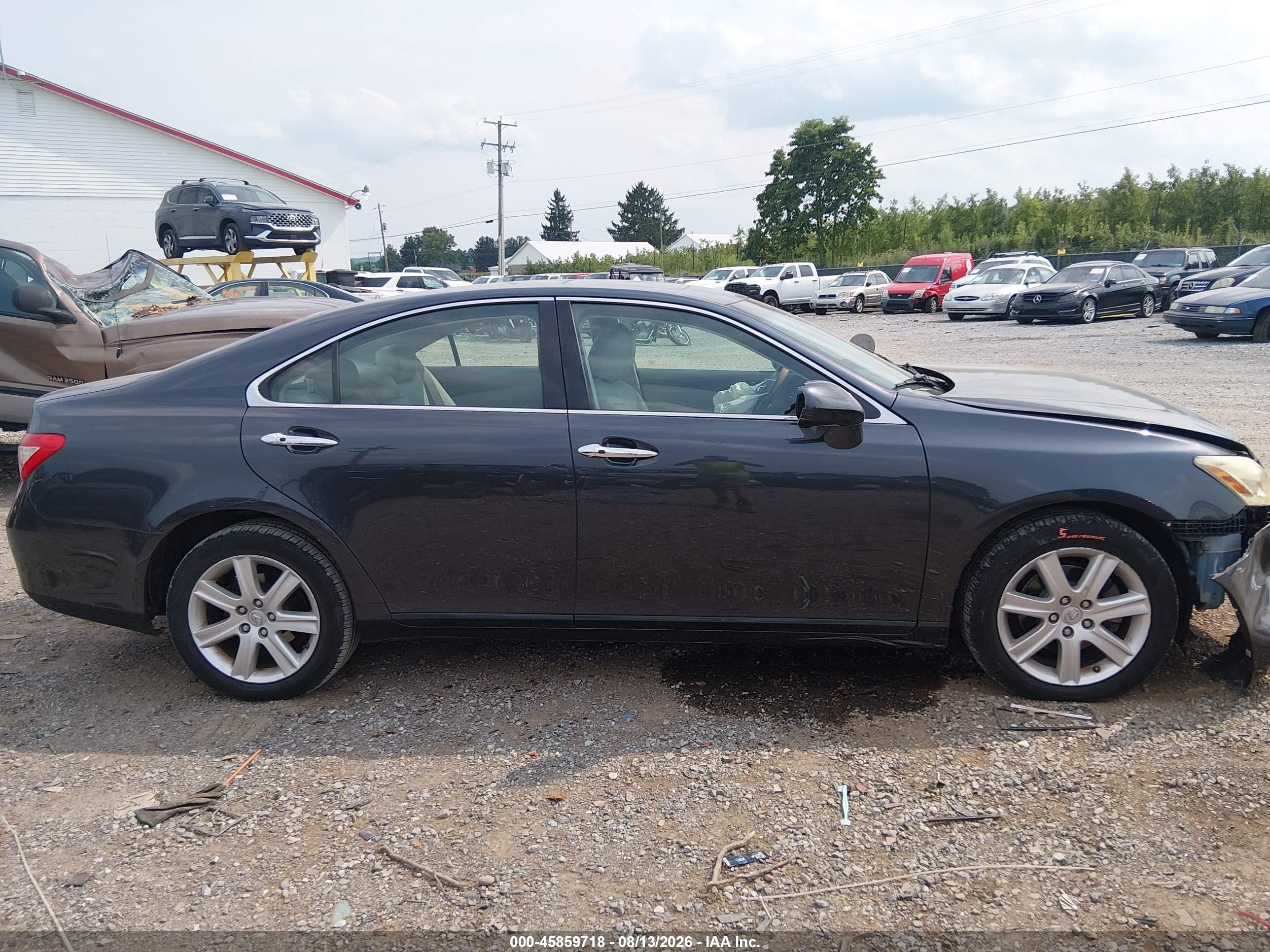 2009 Lexus Es 350 Gray vin: JTHBJ46G392318406