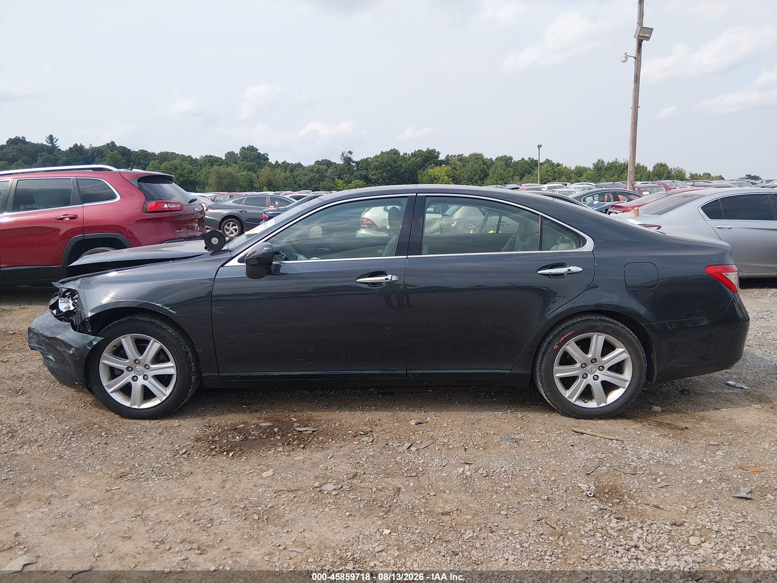 2009 Lexus Es 350 Gray vin: JTHBJ46G392318406