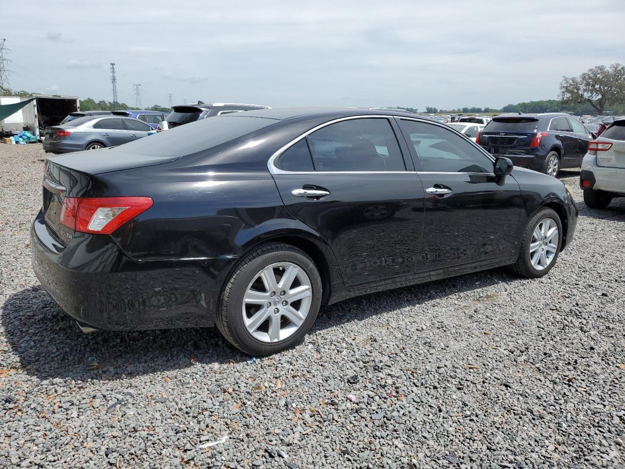 2009 Lexus Es 350 Black vin: JTHBJ46G392321967