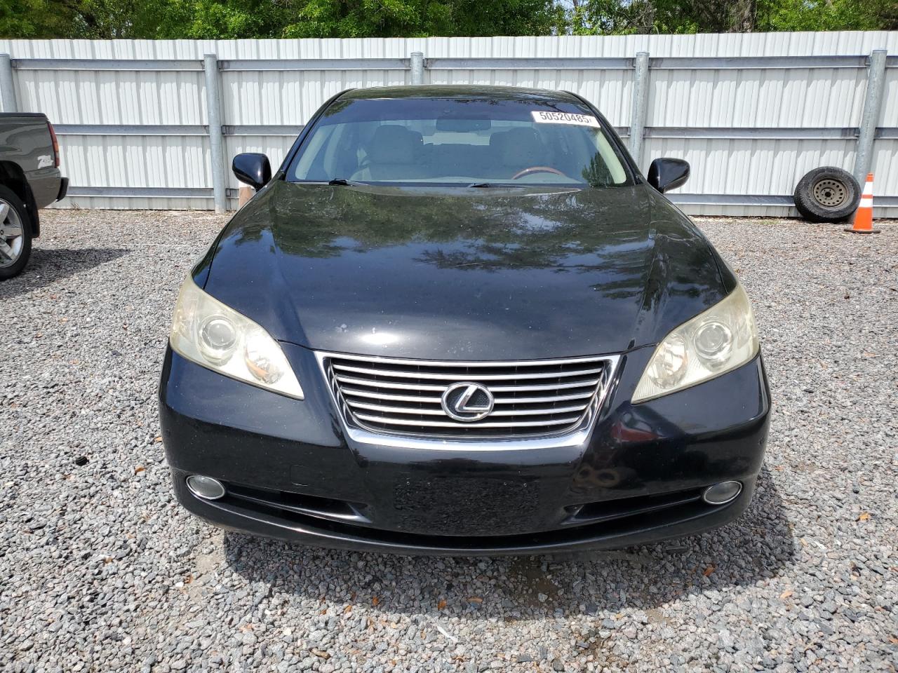 2009 Lexus Es 350 Black vin: JTHBJ46G392321967