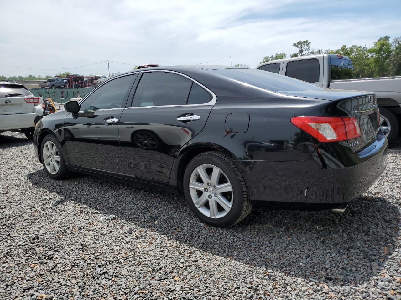 2009 Lexus Es 350 Black vin: JTHBJ46G392321967