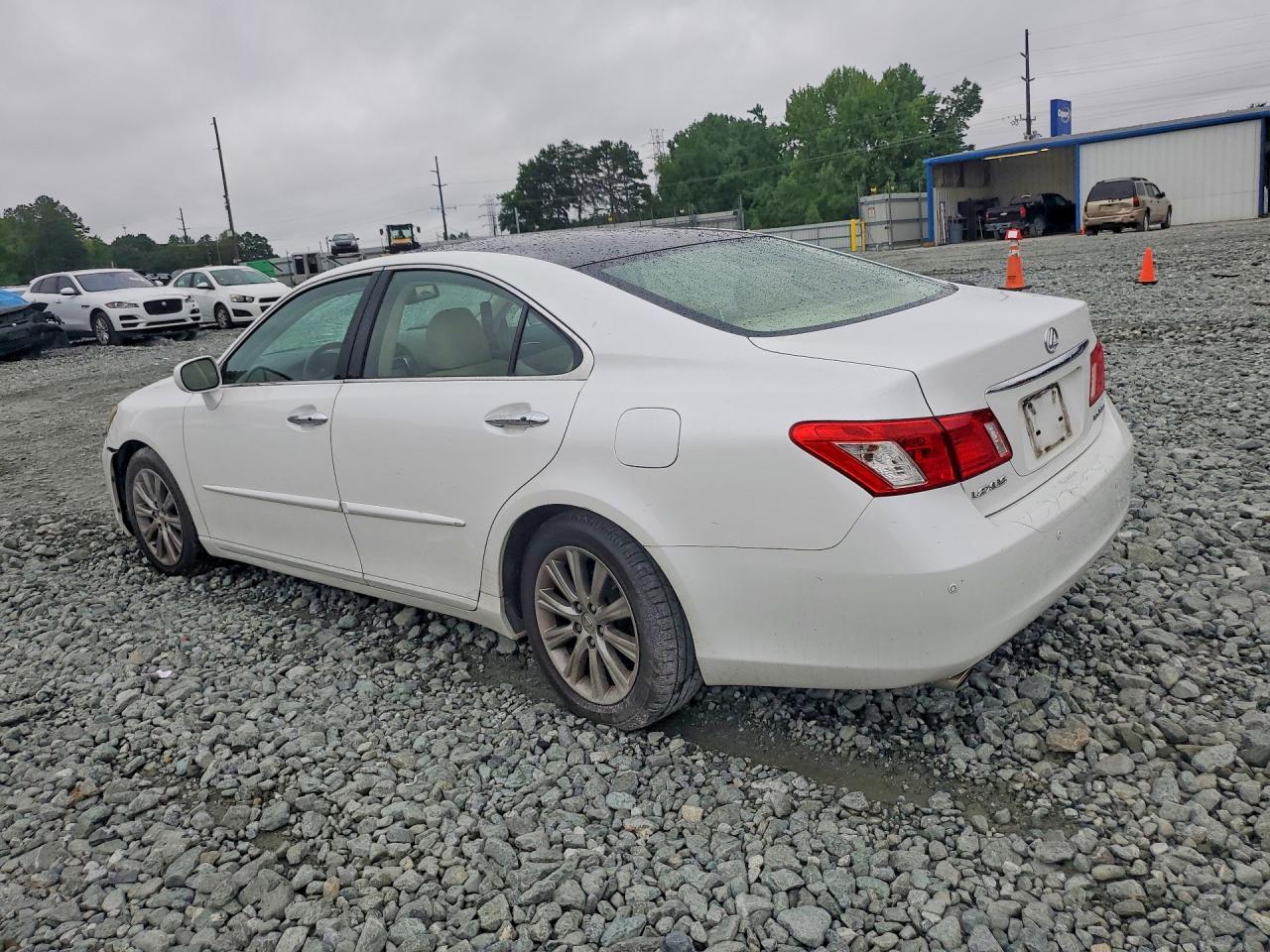 2009 Lexus Es 350 Белый vin: JTHBJ46G392322813