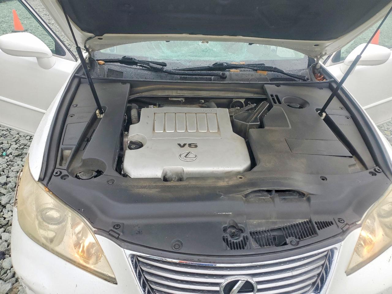 2009 Lexus Es 350 Белый vin: JTHBJ46G392322813
