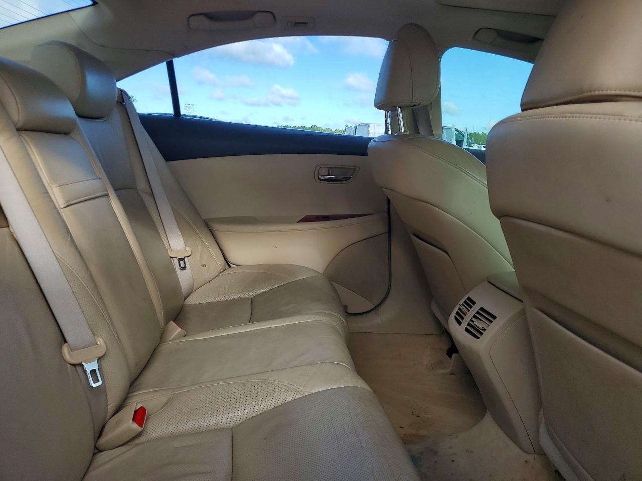 2009 Lexus Es 350 White vin: JTHBJ46G392332399