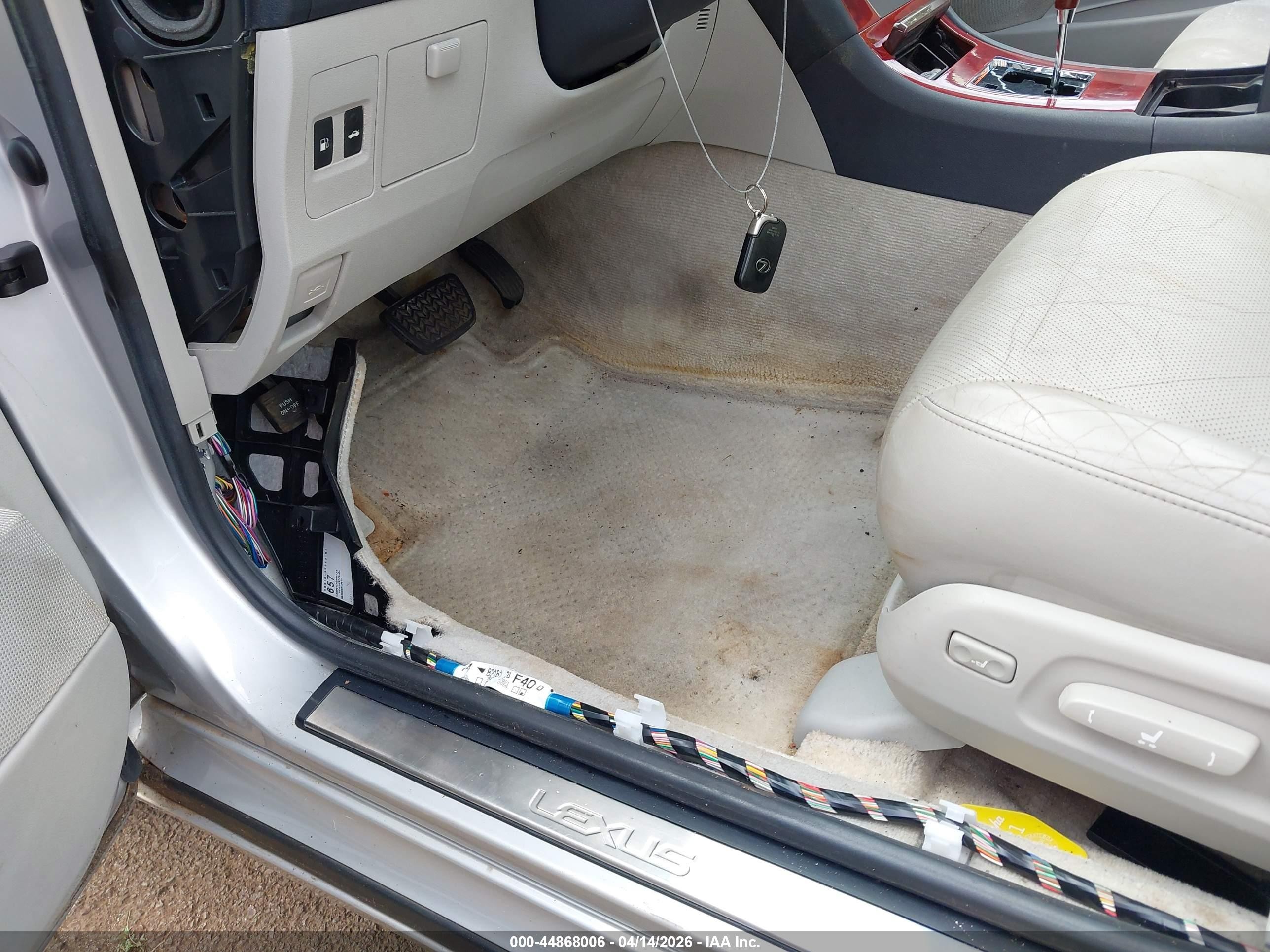2009 Lexus Es 350   Серебряный vin: JTHBJ46G392336257