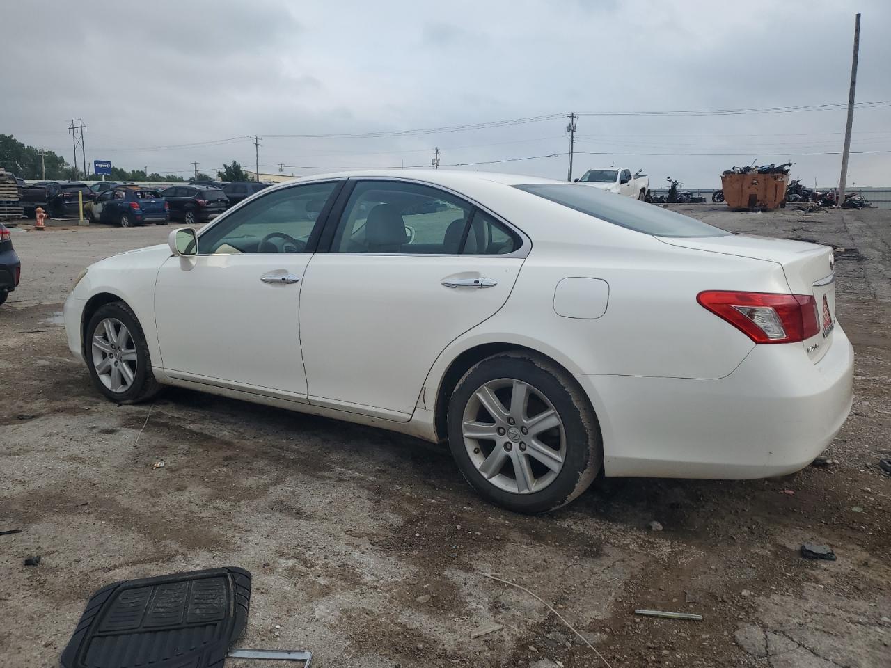 2007 Lexus Es 350 White vin: JTHBJ46G472004311
