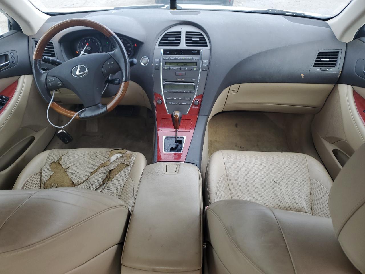 2007 Lexus Es 350 White vin: JTHBJ46G472004311