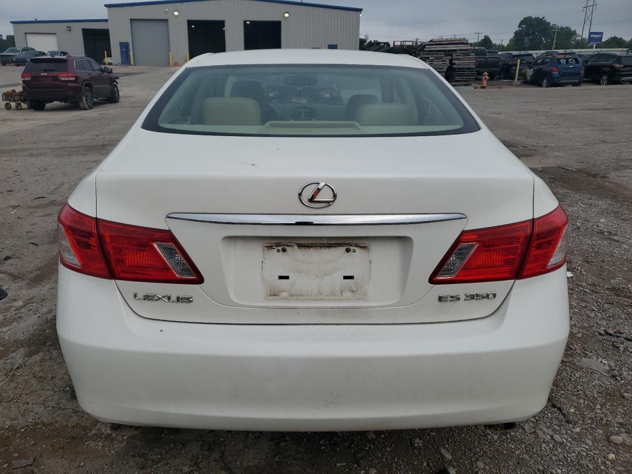 2007 Lexus Es 350 White vin: JTHBJ46G472004311
