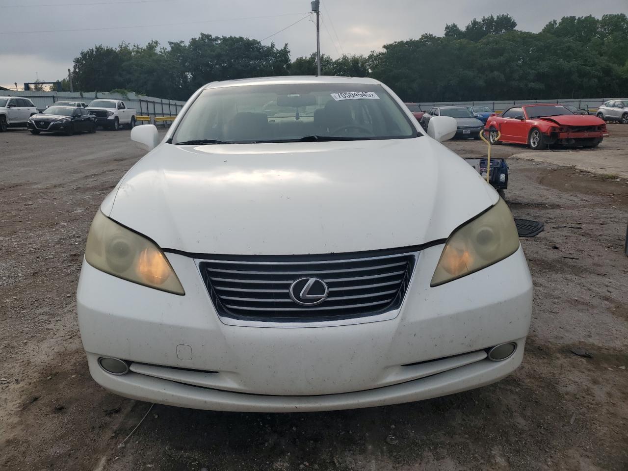 2007 Lexus Es 350 White vin: JTHBJ46G472004311