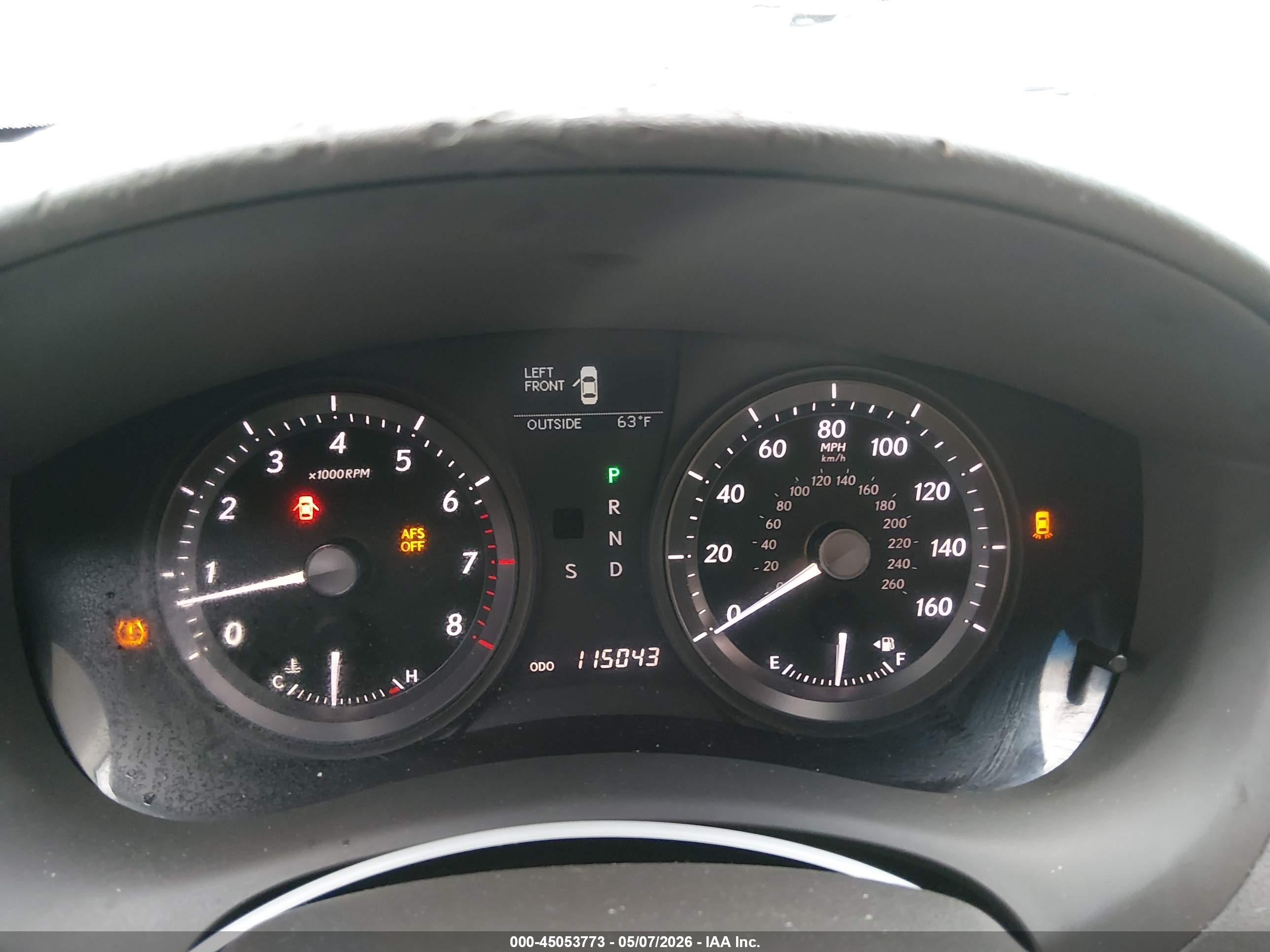 2007 Lexus Es 350   Red vin: JTHBJ46G472006043
