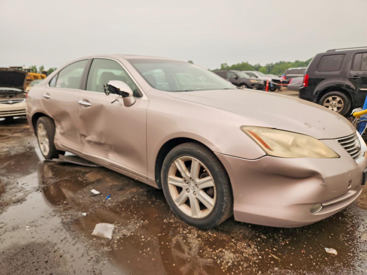 2007 Lexus Es 350 Бежевый vin: JTHBJ46G472029838