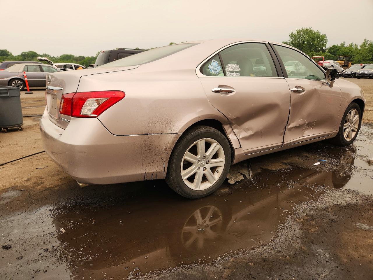 2007 Lexus Es 350 Бежевый vin: JTHBJ46G472029838