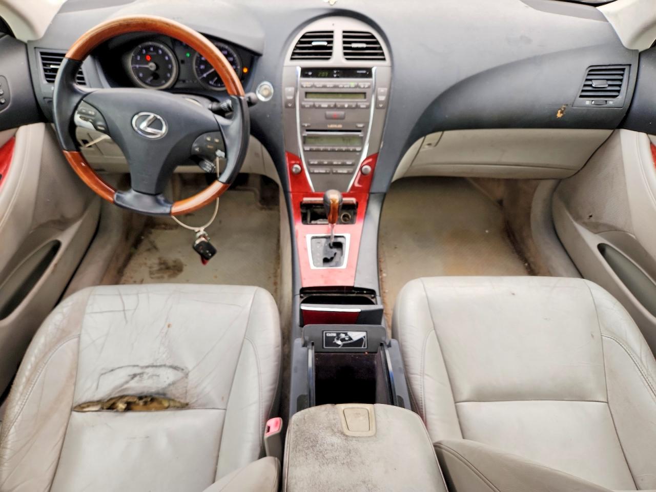 2007 Lexus Es 350 Бежевый vin: JTHBJ46G472029838