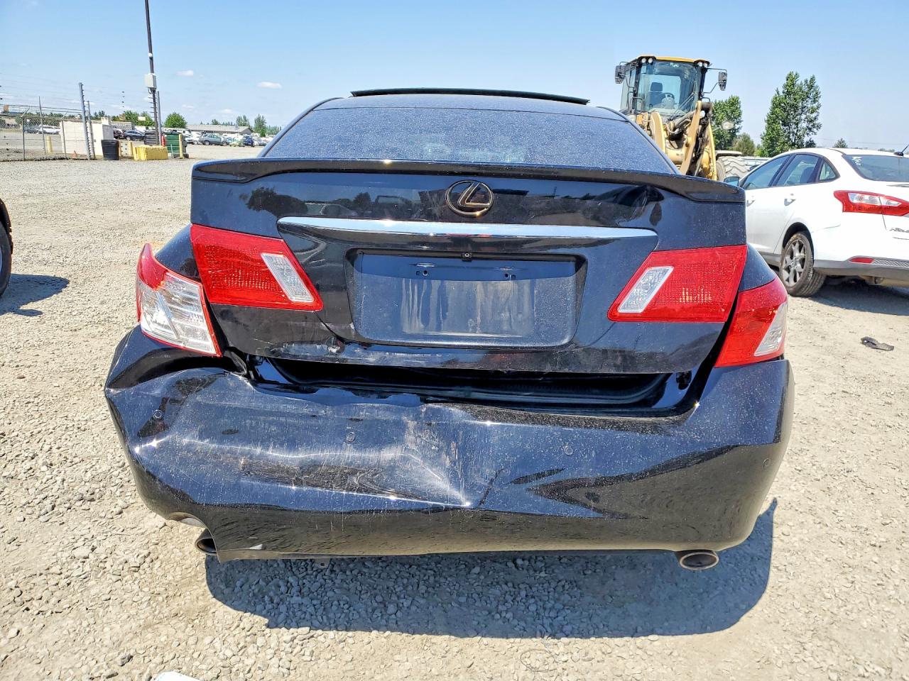 2007 Lexus Es 350 Black vin: JTHBJ46G472039477