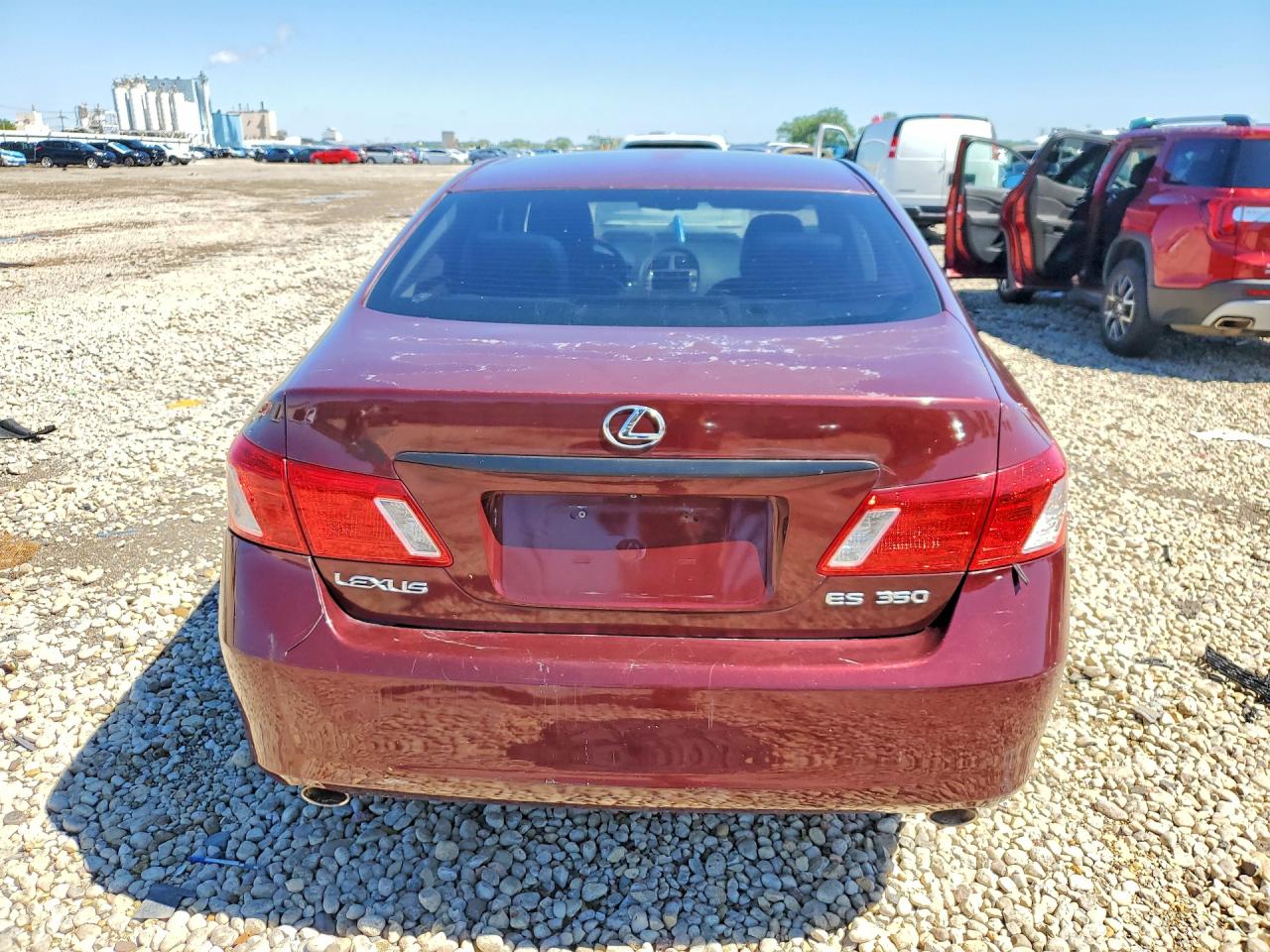 2007 Lexus Es 350 Maroon vin: JTHBJ46G472042699