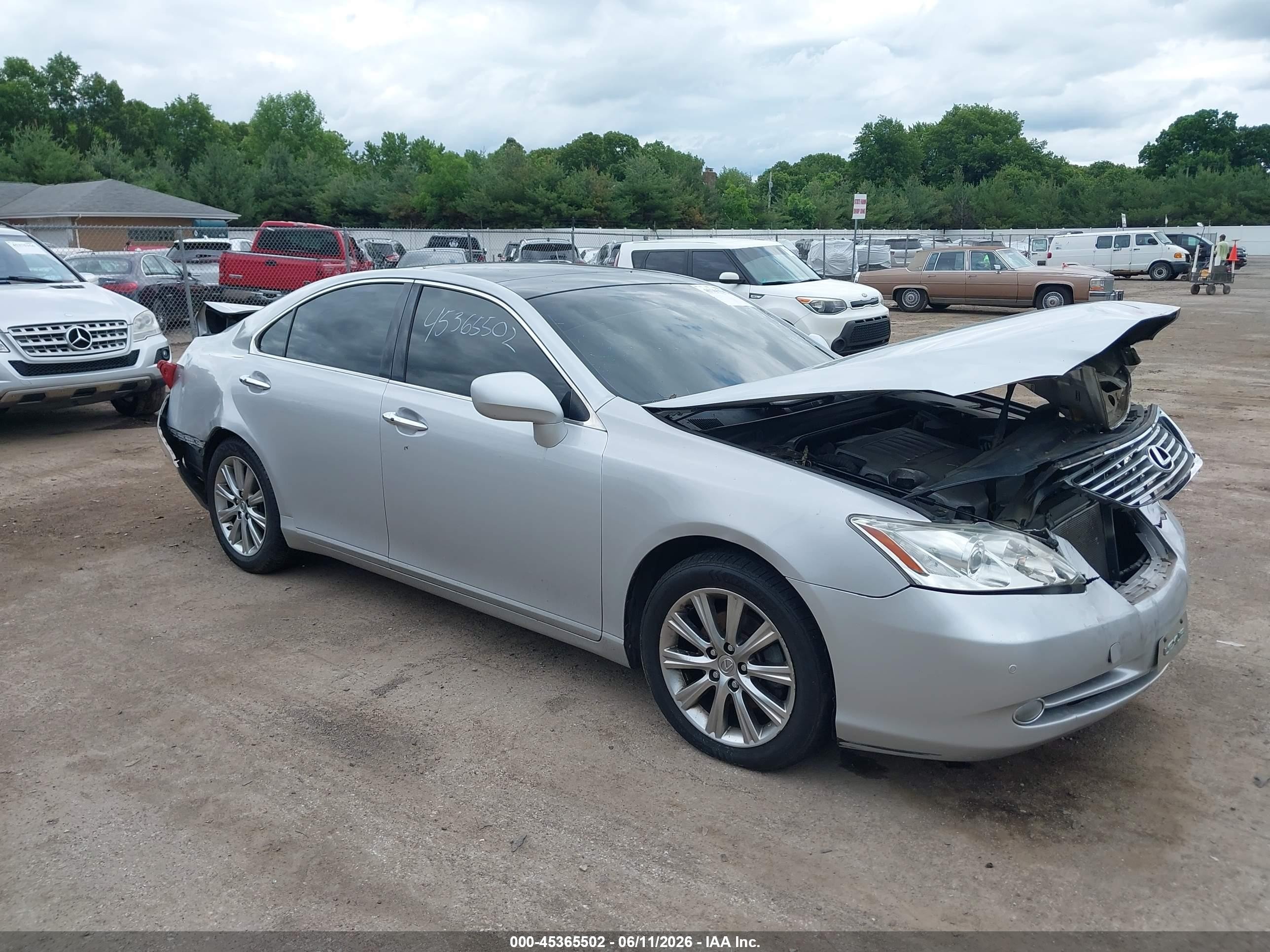 2007 Lexus Es 350   Silver vin: JTHBJ46G472047000