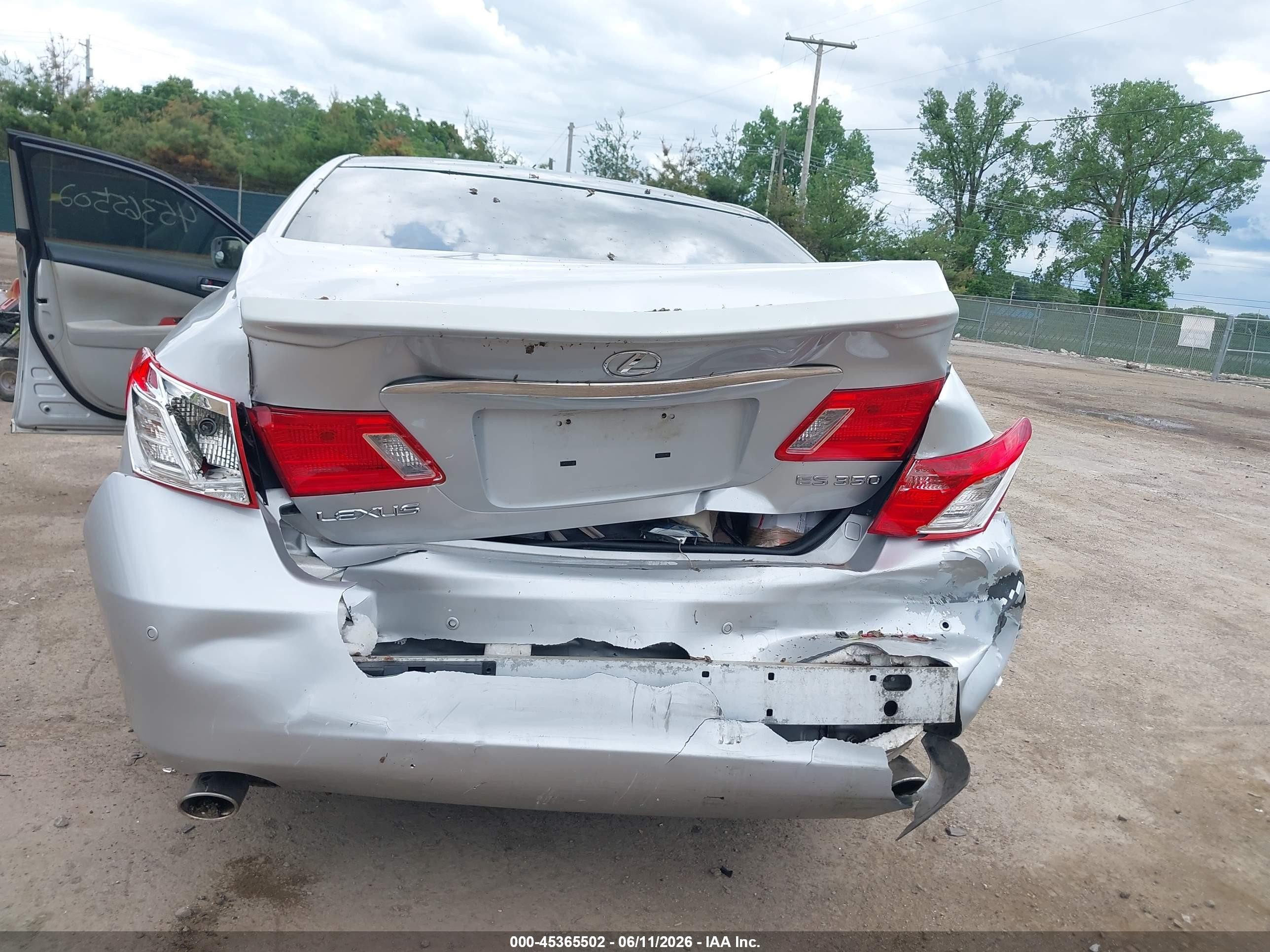 2007 Lexus Es 350   Silver vin: JTHBJ46G472047000