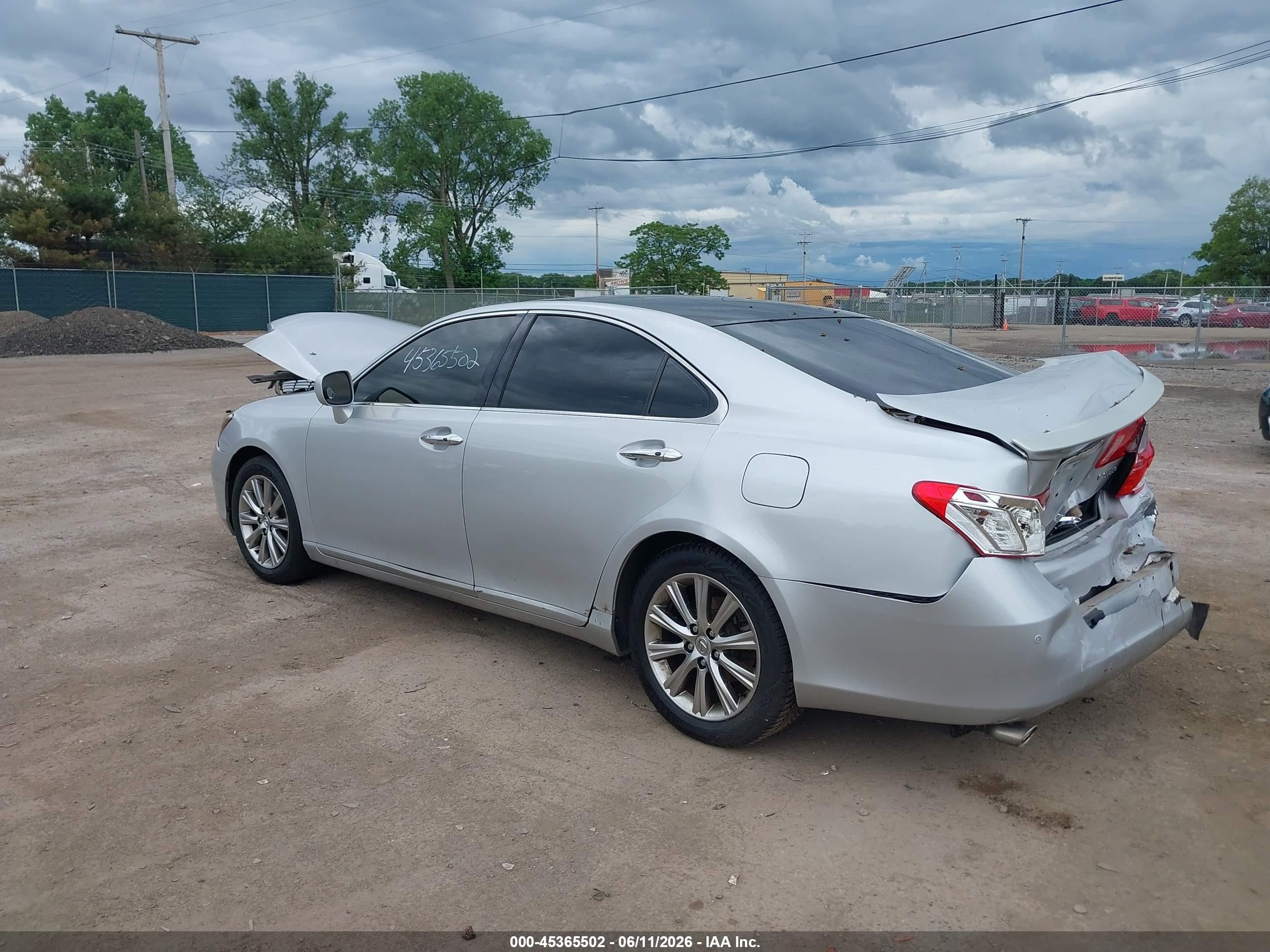 2007 Lexus Es 350   Silver vin: JTHBJ46G472047000