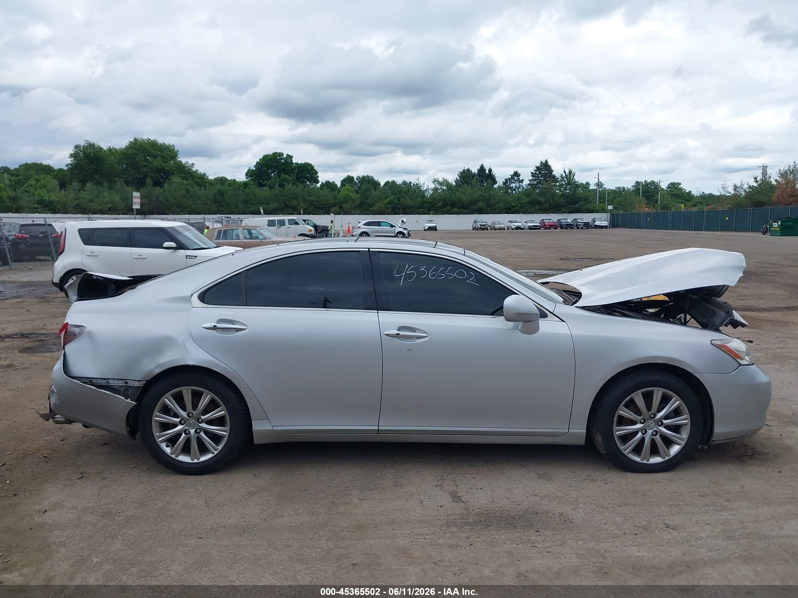 2007 Lexus Es 350   Silver vin: JTHBJ46G472047000