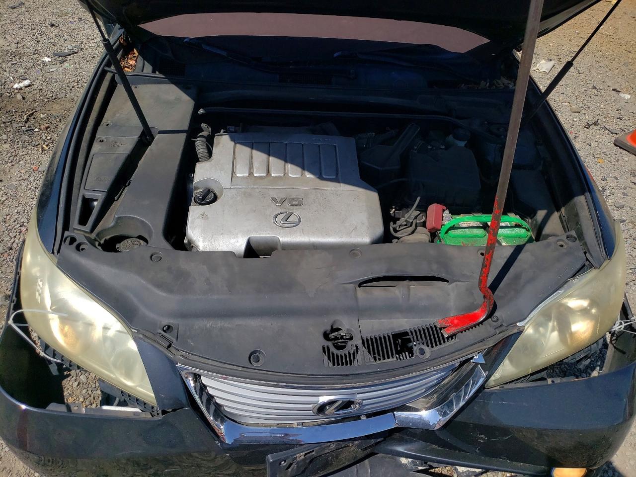 2007 Lexus Es 350 Черный vin: JTHBJ46G472050317