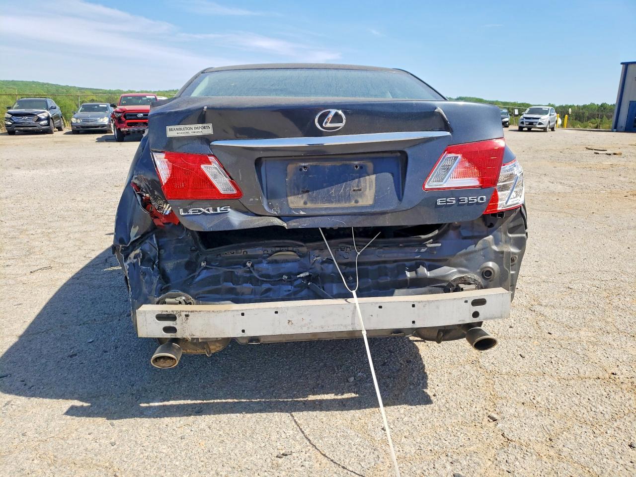 2007 Lexus Es 350 Черный vin: JTHBJ46G472050317