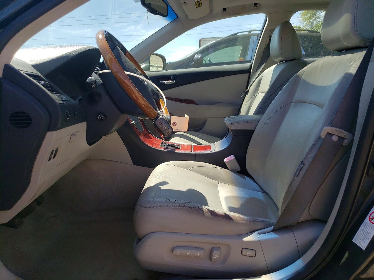 2007 Lexus Es 350 Черный vin: JTHBJ46G472050317