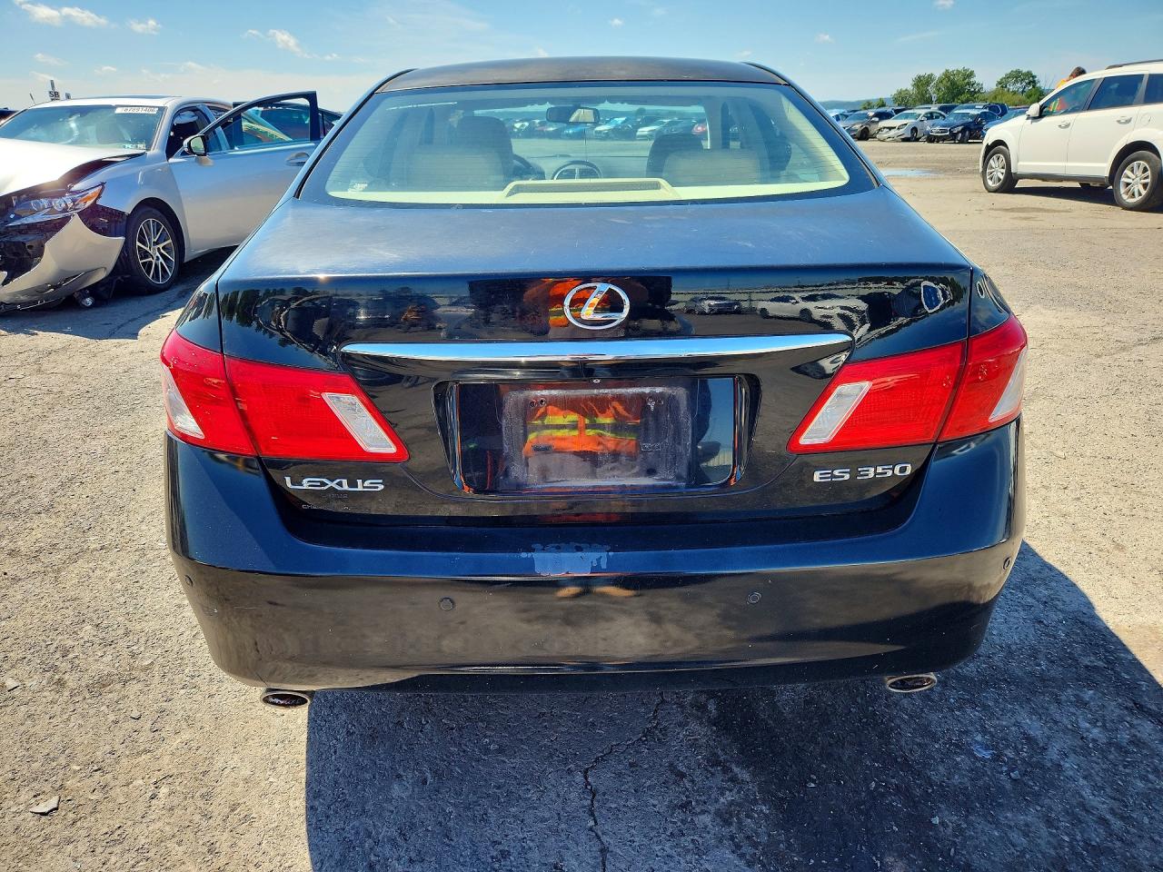 2007 Lexus Es 350 Black vin: JTHBJ46G472053637